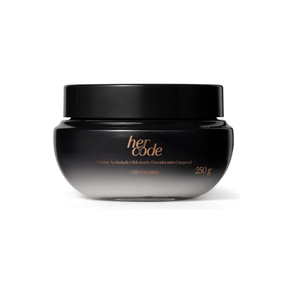 O Boticário Her Code Creme Hidratante Corporal 250g