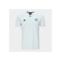 Camisa Polo Grêmio 24/25 Viagem Umbro Masculina - Cinza