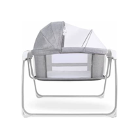 Mastela Berço Techno Bluetooth Cinza Escuro, Modelo: 8901,
