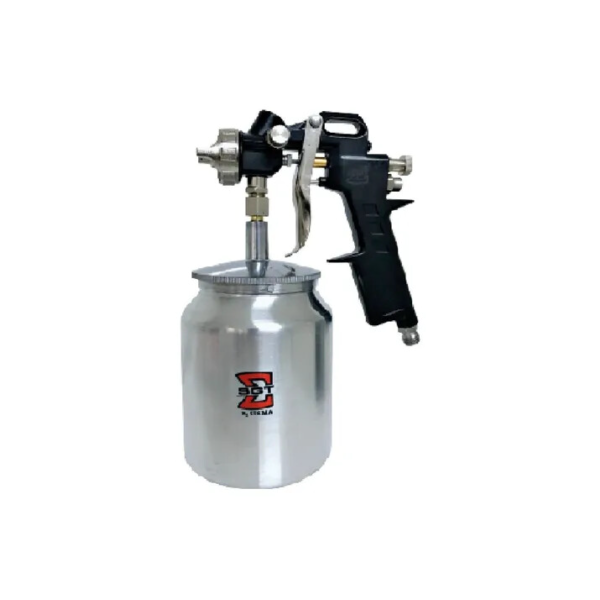 Pistola De Pintura Pneumática 1.5 Sucção 1000ml Sgt3113a