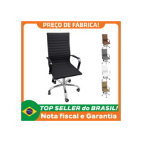 Cadeira Eames Esteirinha Presidente Alta