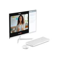 All in One, Windows 11 Home, Intel Celeron 4GB 120GB SSD, Tela 23,8''FHD + Microsoft 365 Personal + 1TB na Nuvem Branco Ultra - UB981EX
