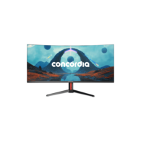 Monitor Concórdia Gamer Curvo Ultrawide Uz340 34" Wqhd 165hz 1ms 2*hdmi 2*dp SRGB 100% Pip/pbp