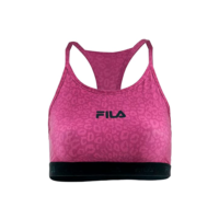 Top Fem. Fila Train Elastic II,Bordô Estampado,G
