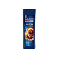 Clear Shampoo Anticaspa Men Queda Control Frasco 400Ml Branco