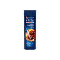 Clear Shampoo Anticaspa Men Queda Control Frasco 400Ml Branco