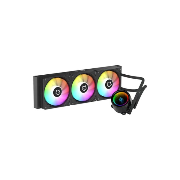 Water Cooler Husky Glacier, Iluminação ARGB, 360mm, AMD e Intel, Preto - HWT700PT