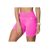 Short Academia Feminino Zero Transparência Sem Costura Poliamida Selene Adulto