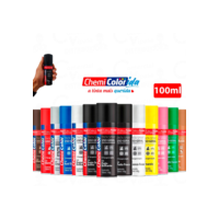 Tinta Spray Pocket Todas As Cores Uso Geral Metálica Fluorescente 100ml Multiuso Hobby - ChemiColor