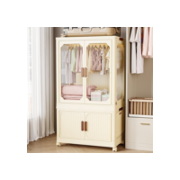 Guarda-Roupa Armário De Armazenamento De Roupas De Bebê Quarto Infantil Plástico