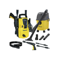 Kit Limpeza Home Pro Aspirador de Pó e Água Compact 10 + Lavadora Alta Pressão HLTK1 Tekna