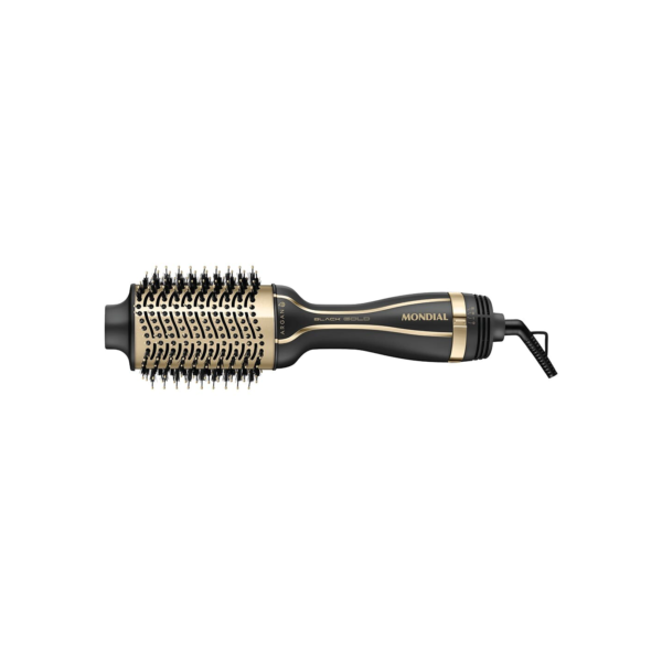 Escova Secadora Mondial Black Gold Argan ES-15 1200W Preta - Bivolt