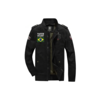 Jaqueta Masculina Inverno Casual De Algodão