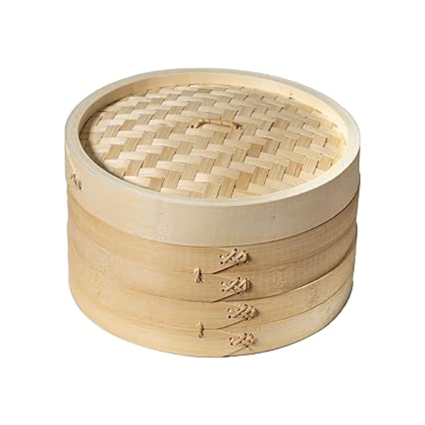 Cesta de cozimento a vapor Joyce Chen, bambu, 25,4 cm
