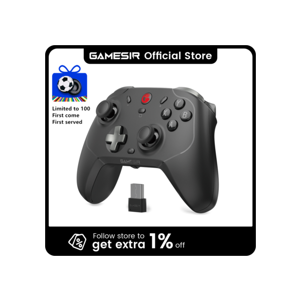 GameSir-Controlador Interruptor sem fio com Efeito Hall, Gamepad Bluetooth, Nintendo Switch, iPhone, Telefone Android, T4 Cyclone Pro