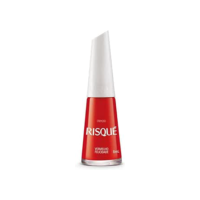 Risqué Felicidade - Esmalte Cremoso, Vermelho, 8ml