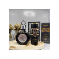 KIT PERFUME MASCULINO ÁRABE MASCULINO - 2 FRAGRÂNCIAS MASCULINAS MAIS VENDIDAS - ASAD & FAKHAR BLACK 25ml