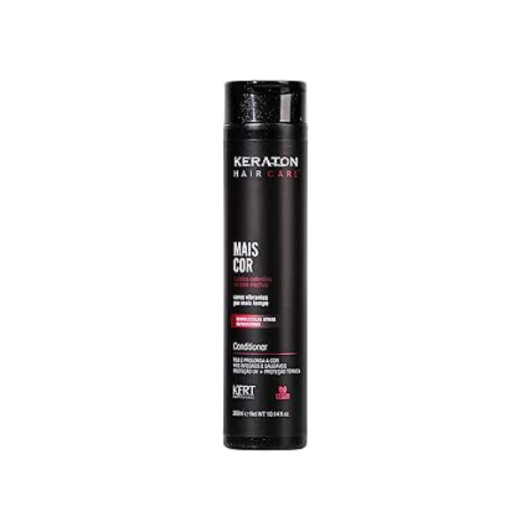 Keraton, Condicionador, Mais Cor, Hair Care, 300ml, Preto
