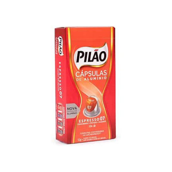 Café Pilão Cápsula Tradicional - 10 unidades - 52 gramas
