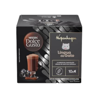 Achocolatado em Cápsula Nescafé Dolce Gusto Kopenhagen Língua de Gato 10 cápsulas