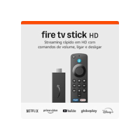 Fire TV Stick HD | Com controle remoto por voz com Alexa (inclui comandos de TV), controles de casa inteligente e streaming em HD