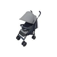 Carrinho De Passeio Para Bebê Park Até 15kgs Cinza Voyage