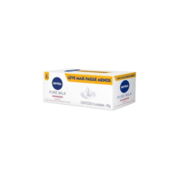 NIVEA Sabonete em Barra Pure Milk Sensitive Promo 6 un. 90g - Fórmula enriquecida com a preciosa essência do leite, proporciona uma pele macia e hidratada após o banho
