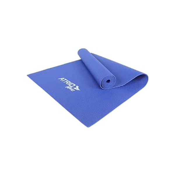Tapete de Yoga Atrio PVC, Multilaser, Azul - ES310