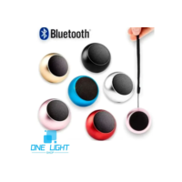 Mini Caixinha De Som De Metal Bluetooth Amplificada de 3W Potente