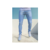 Calça Jeans Skinny Masculina Com Lycra Estica Muito Env24h