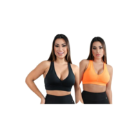 Kit 2 Top Nadador Academia Fitness ,liso C/bojo Para Malhar