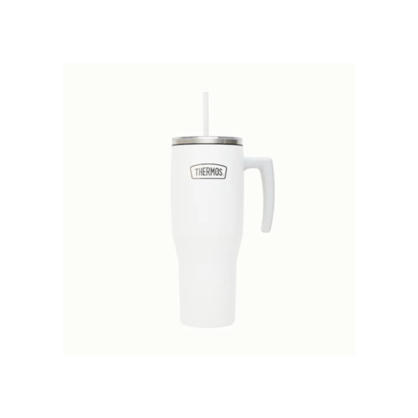 Thermos Copo Térmico Aruba com Canudo -1,1l (Branco)