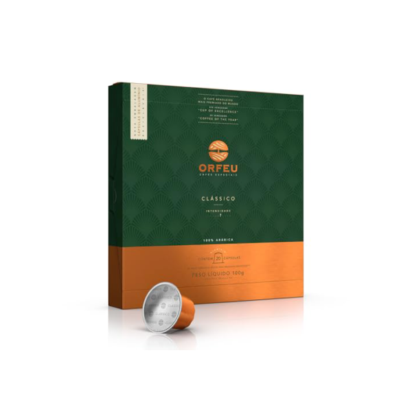 ORFEU Cápsulas De Café Clássico Orfeu Compatível Com Nespresso Contém 20 Cápsulas