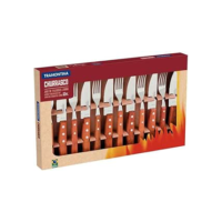 JOGO CHURRASCO INOX 12PC DYNAMIC