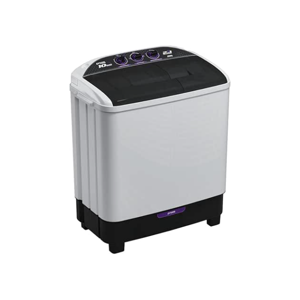 Praxis Máquina de Lavar Roupas 10kg 2 em 1 Lava 6kg e Centrifuga 4kg 127v Branca