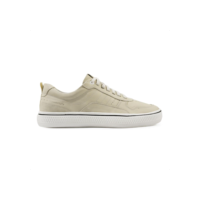 Sapatênis Democrata Denim Fender Casual Masculino Bege/Branco