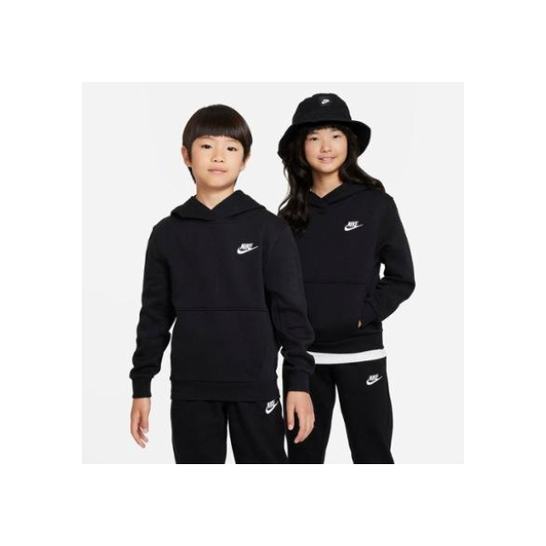 Blusão Nike Sportswear Club Fleece Infantil - Preto