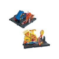 Hot Wheels, City, Pista de Brinquedo, Coleção de Lugares Surpresa, Carrinho para Meninos, A partir de 4 Anos (Vem com 1 unidade. Não é Possível Escolher o Modelo.)