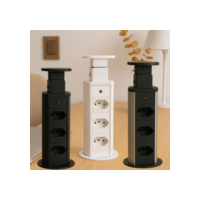 Torre de Tomada de Embutir Multiplug 3 Tomadas Bivolt