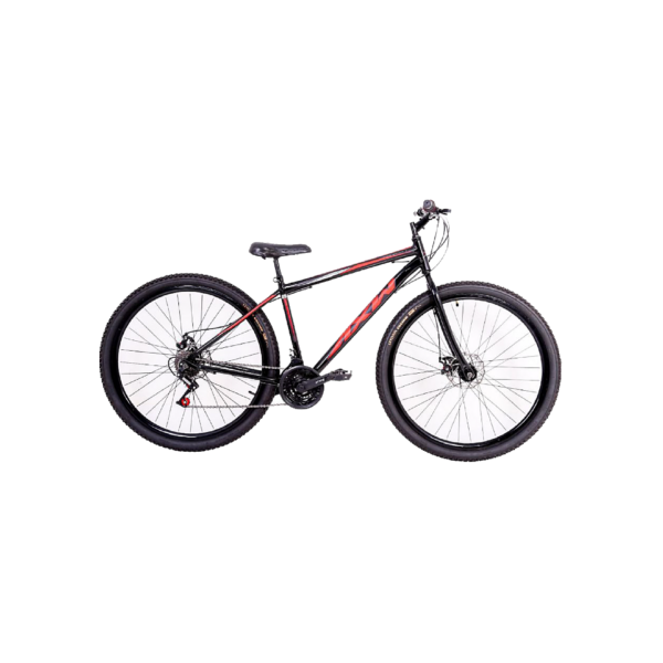 BICICLETA ARO 29 AÇO CARBONO FREIOS A DISCO 21 MARCHAS AXW