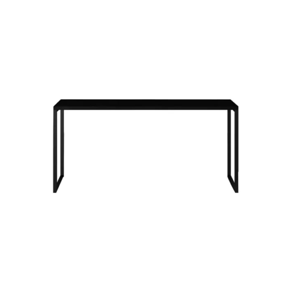 Escrivaninha E-led Brasil Escritório industrial vintage mdp de 150cm x 70cm x 60cm preto