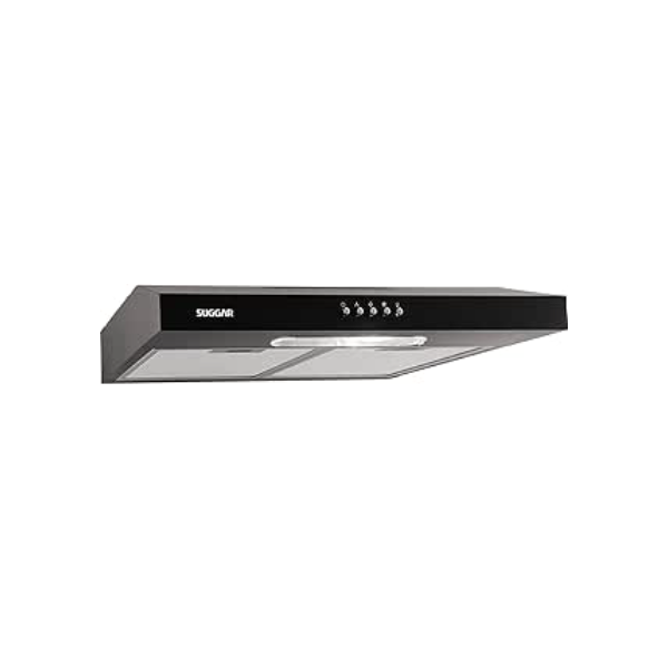 SUGGAR DEPURADOR DE AR SLIM 60CM 3 VEL. PRETO 110V DPS161PT