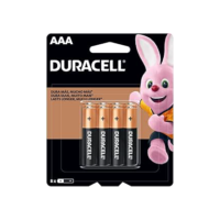 Duracell Pilha Alcalina Aaa Palito Duracell Com 8 Unidades