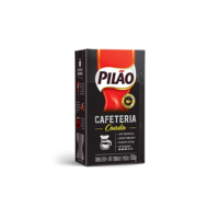 Café Pilão Torrado e Moído Cafeteria Coado Vácuo 500g