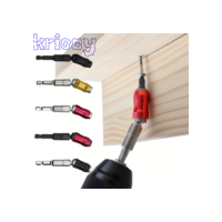 1pc suporte de broca magnética giratória ponta titular conjunto broca extensão pivô 1/4 Polegada hex liberação rápida parafuso giratório