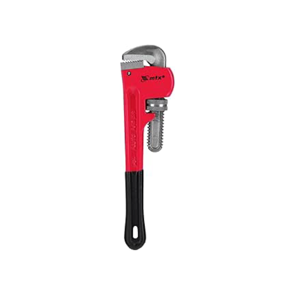 MTX Chave Grifo Tipo Americano 12" (300 mm) – Mordentes em Aço, Engrenagem Helicoidal, Ideal para Uso Industrial e Reparos Hidráulicos