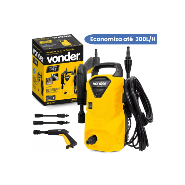 Lavadora De Alta Pressão Lav1300 Libras Vonder 1.300lbf
