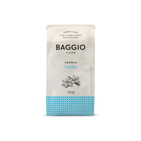 Baggio Café Torrado e Moído Aroma Vanilla 250g