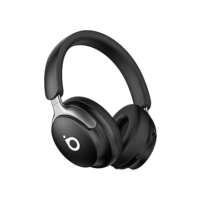 Basike Fones de Ouvido Bluetooth 5.4, Headphone Bluetooth com Cancelamento de Ruído Ativo ANC, Suporte Chamadas de Voz, Certificação Hi-Pure Audio, 40 Horas de Reprodução (Preto)