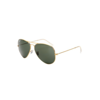 Óculos de Sol Ray Ban Aviator Classic G-15 - Preto+Dourado